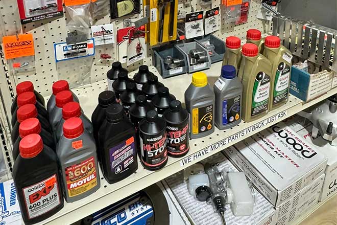 Engine Oils and Fluids